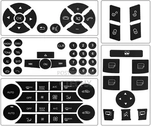 Mercedes-Benz 2007-2014 Interior Button Repair Kit