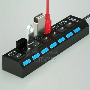 7-Port Usb Connector Universal Hub