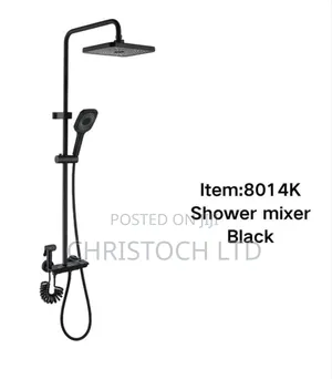 Bathroom Standing Shower With Hand Shower/