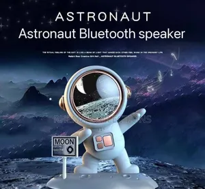 Portable Wireless High Brass Astronaut Bluetooth Speaker