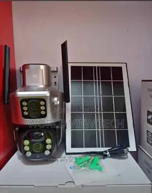 Dual Lens Solar PTZ Camera