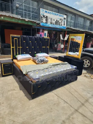 Brand New Padded 6by6 Bed Frame.