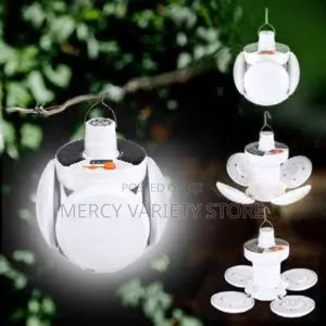 5in1 Solar Electric Rechargeable Bulb