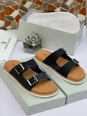 Brunello Cuncinelli Slide Slippers