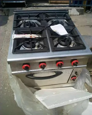 Industrial Gas 4burners With Oven