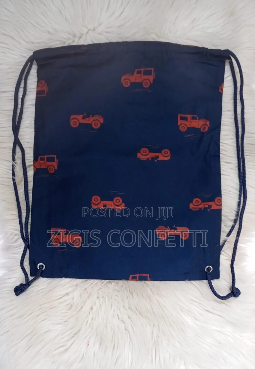 Cotton Designed Draw String Bag