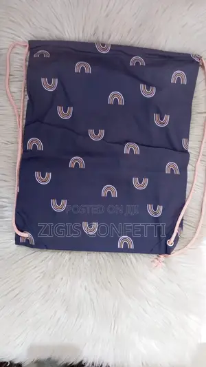 Cotton Designed Draw String Bag