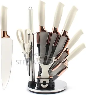 9pcs German Steel Knife Set
