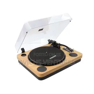 Mooov Bluetooth Turntable, Built-in Speakers, Usb Recording