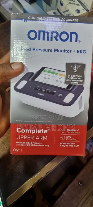 Omron Blood Pressure Monitor + Ekg