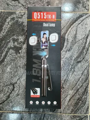Brand New Q515tk Tracking Ai Selfie Stick With Dual Lamp