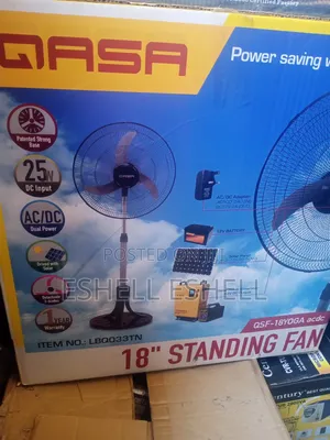 Qasa 18" Ac/Dc Fan
