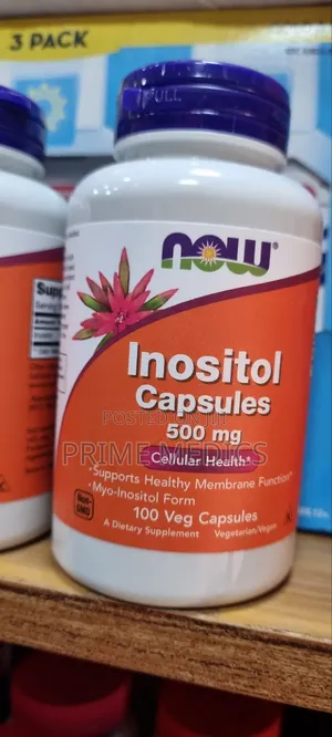 Now Inositol Capsules 500mg