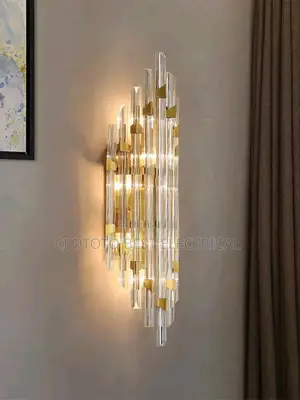 Big Crystal Wall Light