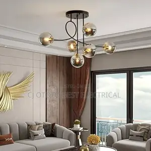 Smoke Glass Design Hanging Light