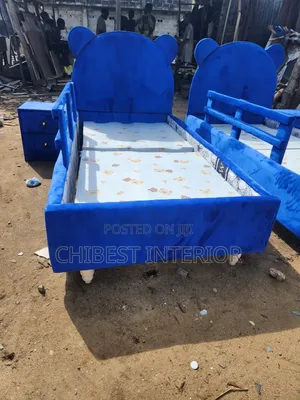 Padded Upholstery 3by6 Bed Stand.