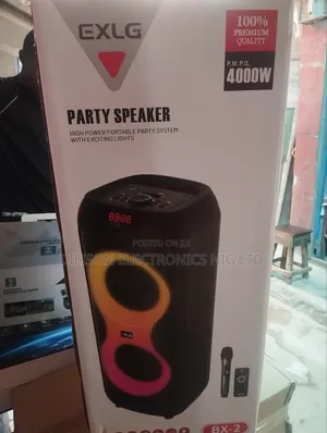 Brand New Exlg Rechargeable Bluetooth Home Theatre