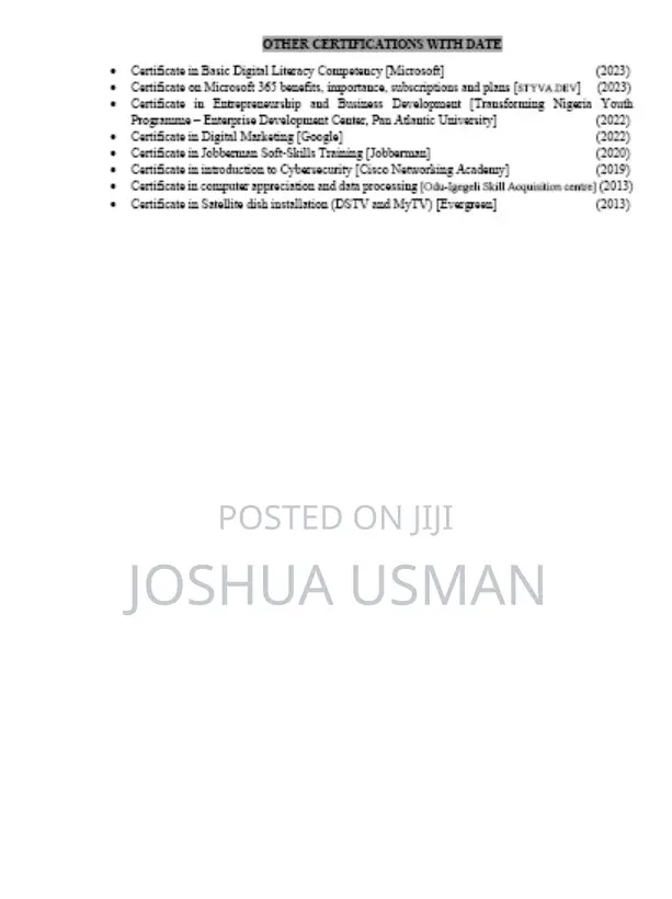 It Support/Data Analyst