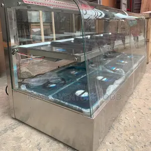 Foreign Food Warmer Curved Glass 10plate