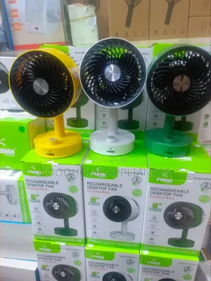 Rechargeable Desktop Fan