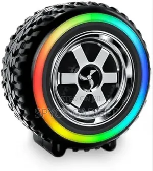 RGB Tyre Design Wireless Bluetooth Speaker