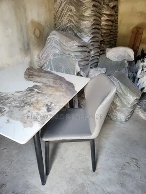 Imported Marble Dining Table.