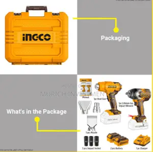 Cosli240489 Cordless 20v Combo Kit (Impact Wrench + Heat Gun