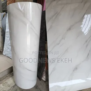 White Uv Marble Sticker Sheet