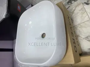 White Ceramic Pedicure/Counter Top Basin