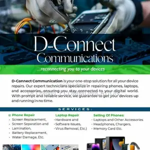 Dconnect Communication for Your Phone and Laptop Repair