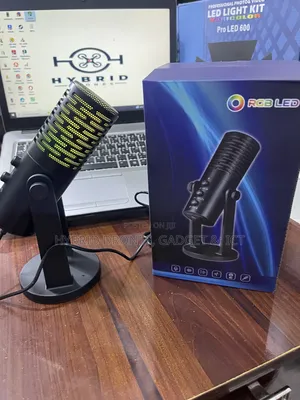 M3 RGB Condenser Microphone for Laptops Livestream