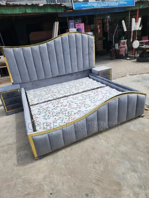 Quality 6by6 Bed Stand With Two Side Drawers