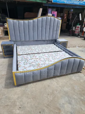 Curved Padded 6by6 Bed Stand.