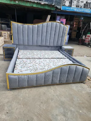 Upholstery Six by Six Family Bed Stand With Drawers