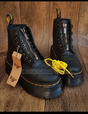 Dr Martens Zipper Lace-Up Boots