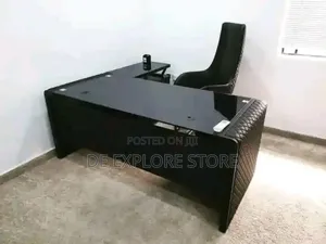 Glass Top Executive Office Table