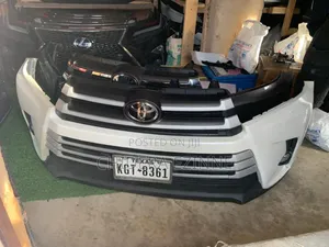 Toyota Highlander 2017 to 2018 Model Front Bumper Complete