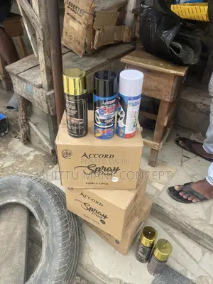 Spray Paint Different Colors