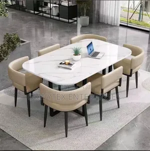 Executive High Quality by 6 Seaters Dinning Set