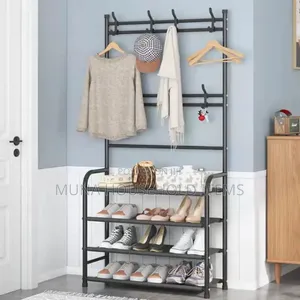 5layer Shoe Rack With Hanger