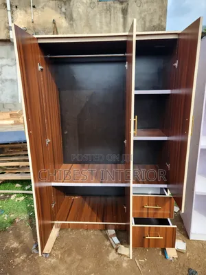 Brand New Three Door Wardrobe Made With HDF Plywood