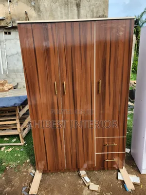Standard 4by6ft Family Size Three Door Wardrobe
