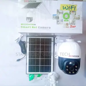 Skyvision 5mp Wifi Single Lens Solar Ptz Outdoor Camera V380