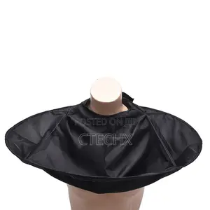 Hair Cutting Cape Umbrella Cloak Hair Catcher For Adult