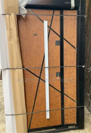 Luxury Turkish Steel Door – Unique Wood Finish