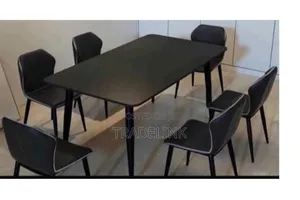 Black Dining Table and Chairs