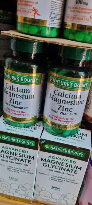 Nature Bounty Calcium Magnesium and Zinc