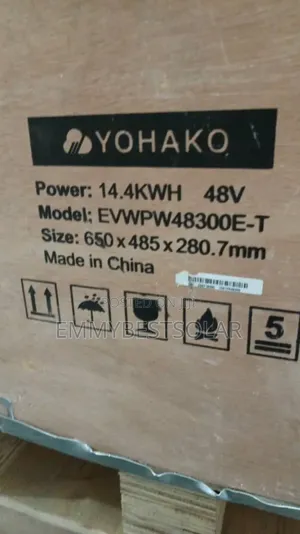 14.4kwh 48v Yohako Lithium Battery