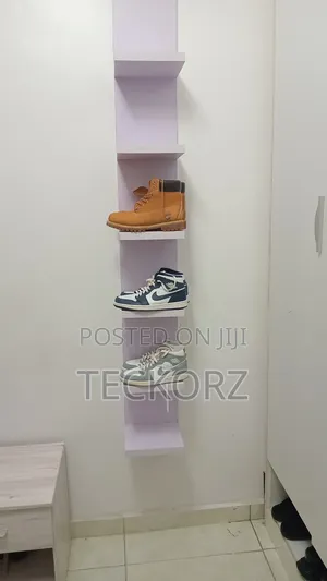 Wall Mount Shelve Shoe Rack Bag Rack