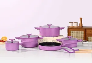 Quality 9 Piece Non-Stick Granite Pot Set